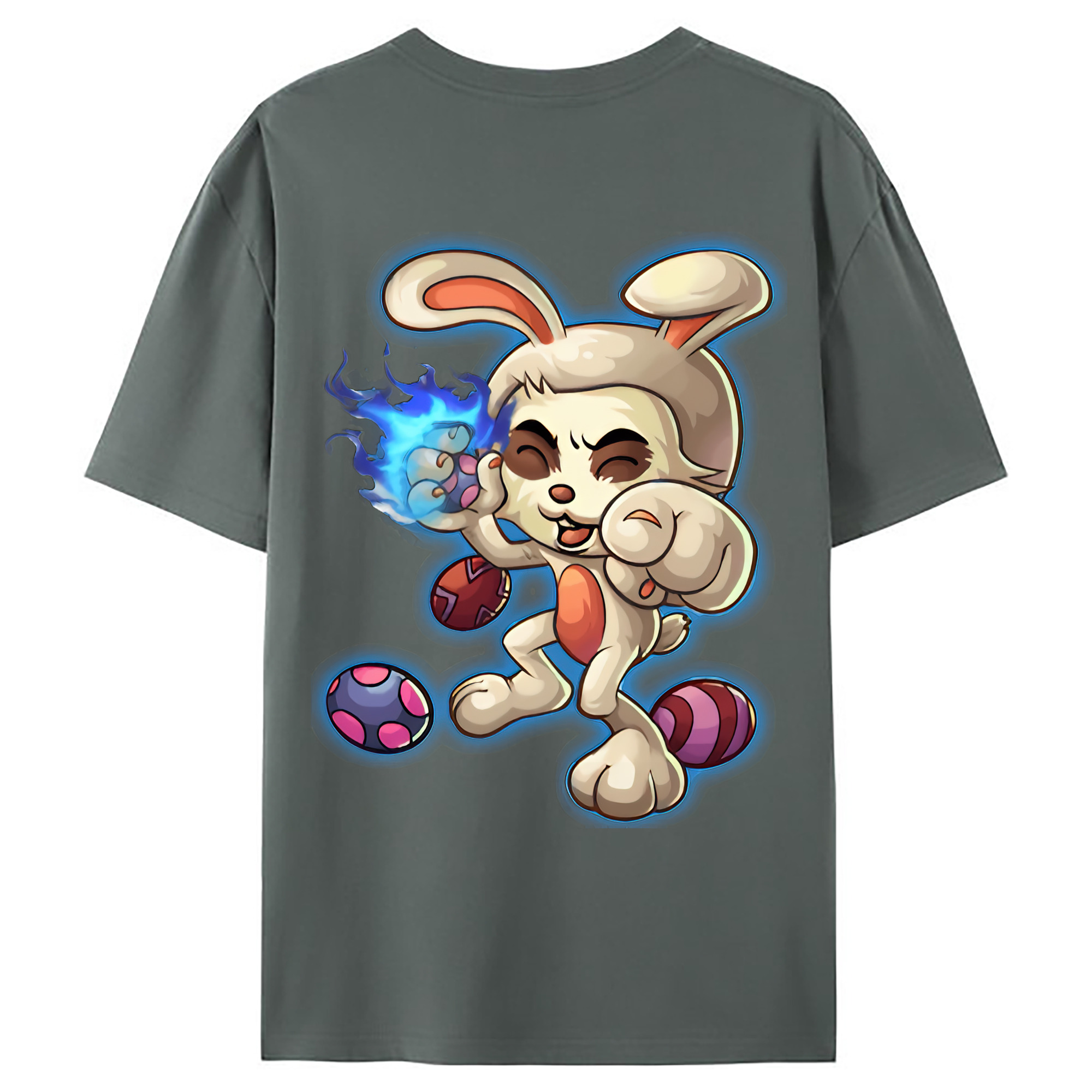 （画像用） リーグ・オブ・レジェンド League of Legends LOL 綿100％ メンズ半袖Tシャツ（バックプリント） 通気性
